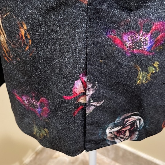 Mason’s Black Floral Blazer Jacket - Picture 6 of 11